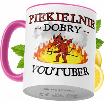 Hrnek Polidraw Hrnek Polidraw pro YouTubera keramika 330 ml