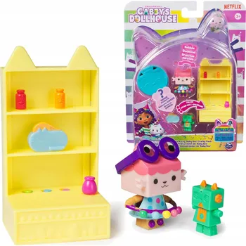 Figurka GÁBININ KOUZELNÝ DOMEK SADA LEPENKOVÝCH FIGUREK BOBBLE KITTY