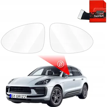 Polep vozidla Fólie proti dešti na zrcátka pro Porsche Macan (2024-2025)