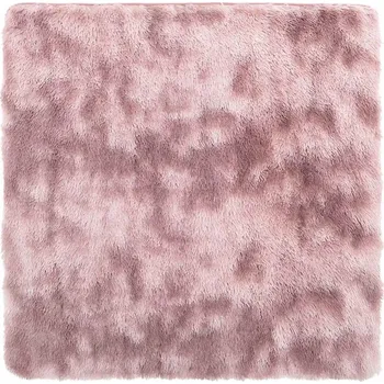 Koberec Koberec shaggy NAVARRA 200x200 cm, kouřově růžová barva, výška vlasu 3,5 cm