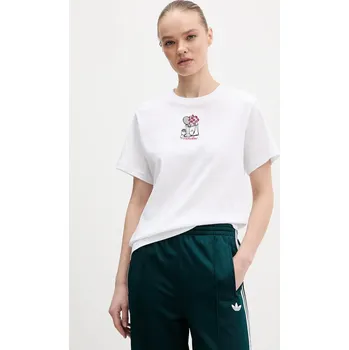 Bavlněné tričko adidas KA5090 bílá 00X, vel. S