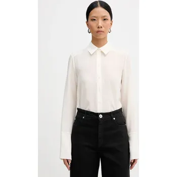 Dámská košile Hedvábné tričko Patrizia Pepe 8C0703.A156 béžová 01X, vel. 34