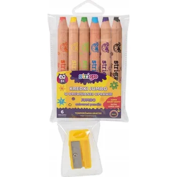 Výtvárné potřeby Pastelky Strigo 6 ks