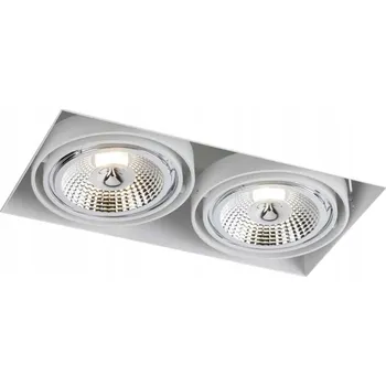 Stropní Svítidlo obdélníkový Shilo 30,2 x 15,7 cm bílý