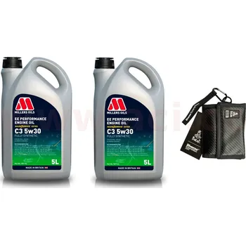 Motorový olej MILLERS OILS EE Performance C3 5w30 (sada 5 l + 5 l + peněženka)
