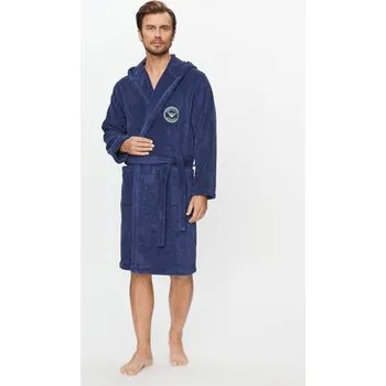 Dámský župan Emporio Armani Underwear Župan 112057 3F591 02734 Tmavomodrá Regular Fit S