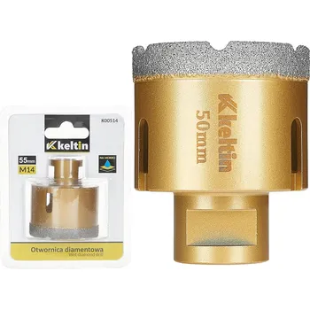 Příslušenství k nářadí Geko Diamantová děrovka na dlažbu 55 mm M14 (50)