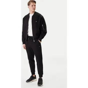 BOSS Teplákové kalhoty 50555853 Černá Regular Fit XXL