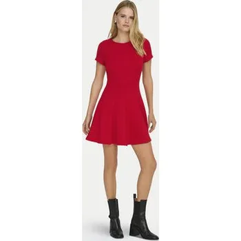 Dámské šaty ONLY Každodenní šaty Kenya 15370506 Červená Regular Fit M