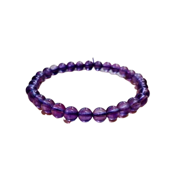 Náramek Ametyst AA - 6mm