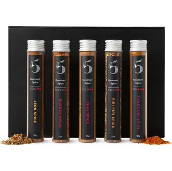 Koření Dárková sada SPICES, RUBS & SEASONING, sada 5 ks, Chilli No5 - doprava zdarma od 2999 Kč