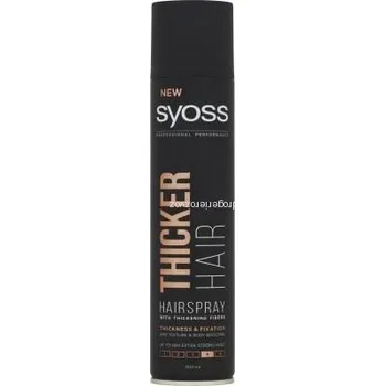 Stylingový přípravek Syoss Thicker Hair lak na vlasy s extra silnou fixací PUVODNI OBAL 300 ml