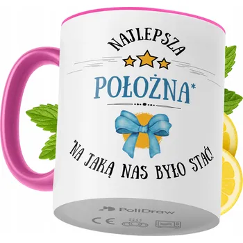 Hrnek Polidraw Hrnek Polidraw pro porodní asistentku keramika 330 ml