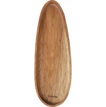 Servírovací tác MOOKA z akáciového dřeva, malý, 28x10 cm HOMLA