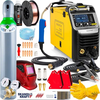 Svářečka Svářečka MIGOMAT MAGNUM MIG 221 DPS MAG TIG PULS SYNERGIE 200A Hliník 4R