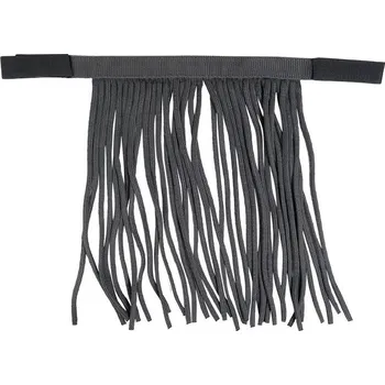 Koňská maska proti hmyzu HKM Třásne proti hmyzu Anti Fly HKM, deep grey PONY