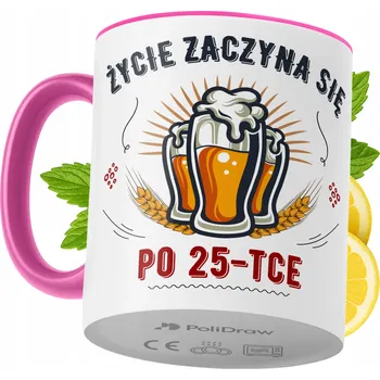 Hrnek Polidraw Hrnek Polidraw Narozeniny25 keramika 330 ml