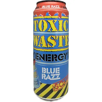 Energetický nápoj Toxic Waste BlueRazz 500ml [NL]