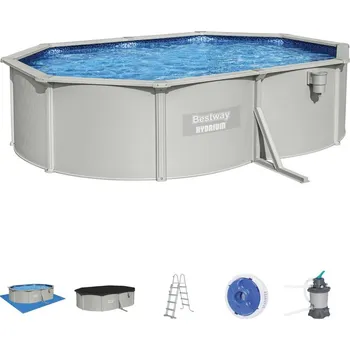 Bestway Bazén s pevnou stěnou 5 x 3,6 x 1,2 m