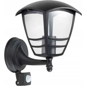 Venkovní osvětlení Zahradní lampa E27 s pohybovým senzorem nástěnná nahoru TEVIO KG IP54 KOBI