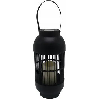 Venkovní osvětlení Solární zahradní lampa LUCERNA Volteno černá