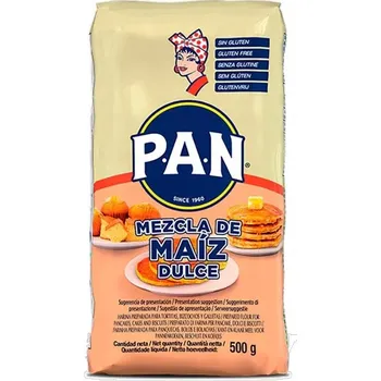 Návnadová surovina Kukuřičná směs na palačinky Sweet Corn Mix Harina PAN 500g