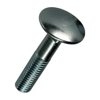 Šroub Šroub vratový, M6 x 40, zinek bílý, 10 ks