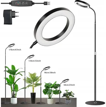 Osvětlení pro růst rostliny LED LAMPA PRO ROSTLINY Pěstební Světlo Žárovka Grow TIMER