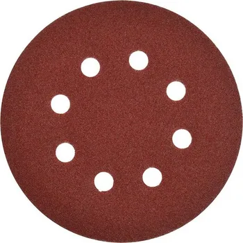 Brusný kotouč Geko Brusný papír na kotouč 125 mm P220, kotouče s 8 otvory (50/2000)