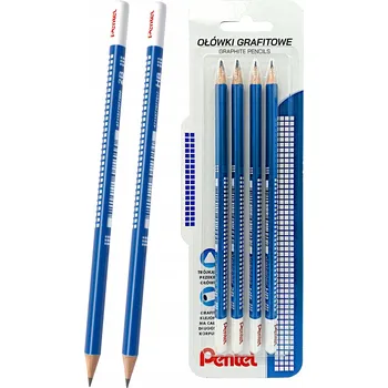 Grafitová tužka Tužka bez gumy Pentel 2B, HB