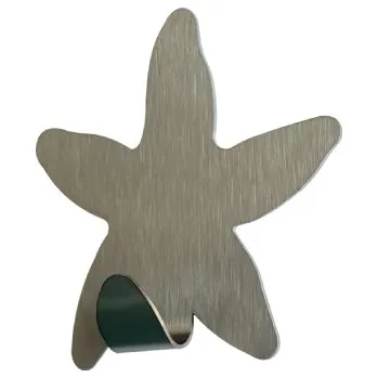 Držák na ručník Háček samolepící QF typ hvězdice, nerez, 1ks