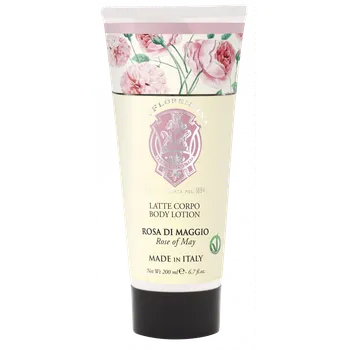 Tělové mléko LA FLORENTINA Tělové mléko Rosa di Maggio 200 ml