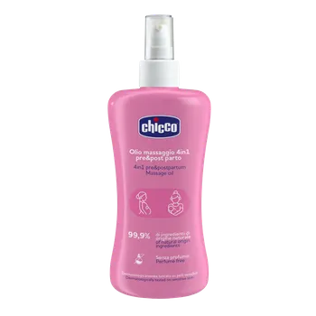 Masážní přípravek CHICCO Olej masážní před a po porodu 4v1, 200 ml