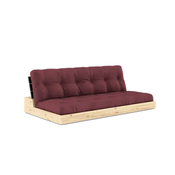 Pohovka KARUP Rozkládací pohovka BASE vínová 196 cm