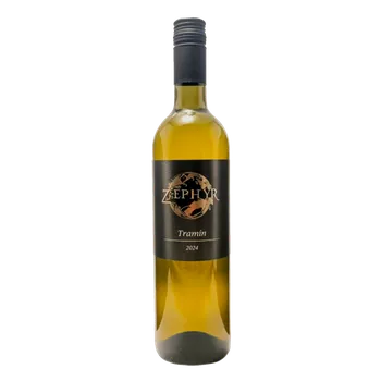 Víno Tramín červený 2024, moravské zemské víno, Vinařství Zephyr, polosladké