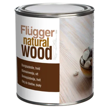 Olej na dřevo Flügger Olej na dřevěný nábytek a pracovní dosku Natural wood table top oil 0,75 l