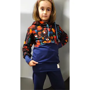 Dívčí mikina Dětské mikiny přes hlavu 74/80 Velikost: 74/80 Spiderman (s kapucí) Dětské mikiny přes hlavu