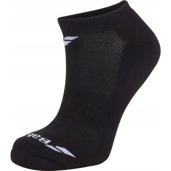 PONOŽKY BABOLAT INVISIBLE SOCKS 3 PACK BLACK/BLACK 39-42