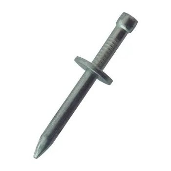 Hřebík Hřebík kalený nastřelovací s podložkou, 3,7x16, zinek bílý, 10ks