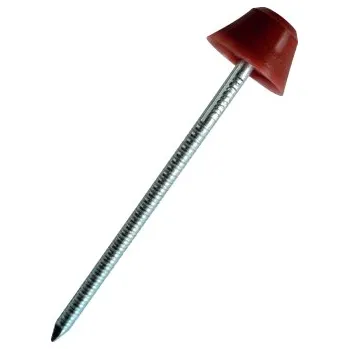 Hřebík Hřeb do krytiny tm. červený 3,1x70, zinek žárový, 50ks