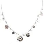 Jan Kos jewellery Stříbrný řetízek s přívěsky 12123642