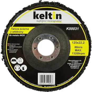 Příslušenství k nářadí Geko Brusný kotouč z netkané textilie 125 mm na kov INOX (5/100)