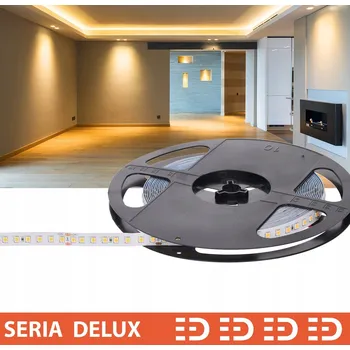LED páska LED pásek 24V | 128 LED/m | teplá bílá | 11W/m | 1490lm/m | 10m | 5 let záruka