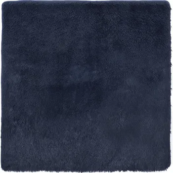 Koberec Koberec shaggy NAVARRA tmavě modrý 120 x 120 cm, výška vlasu 3,5 cm