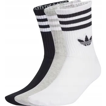 Pánské ponožky Adidas Ponožky MID CUT CREW SOCKS vícebarevné, velikost 40-42