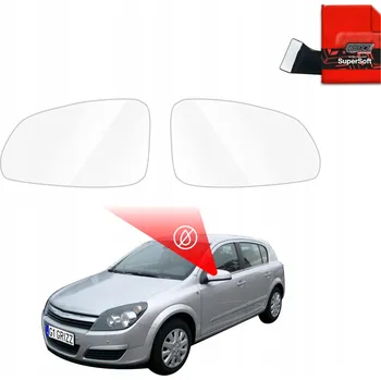 Polep vozidla Fólie proti dešti na zrcátka pro Opel Astra H Hatchback 5D (2004-2014)