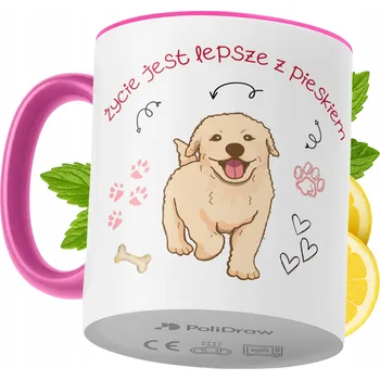 Hrnek Polidraw Hrnek Polidraw Pejsci keramický 330 ml