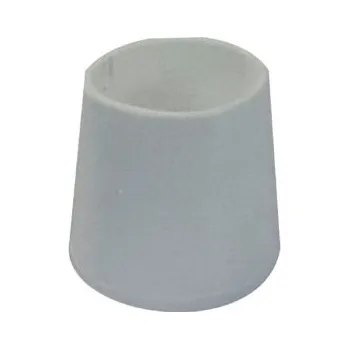 Nábytkové kování Krytka na nábytek 4110, bílá, 4 ks