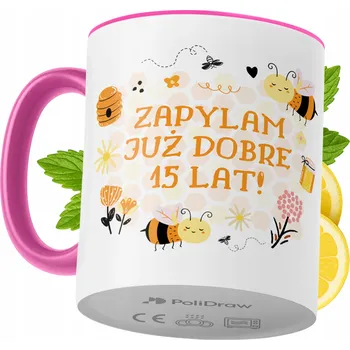 Hrnek Polidraw Hrnek Polidraw Narozeniny15 keramika 330 ml