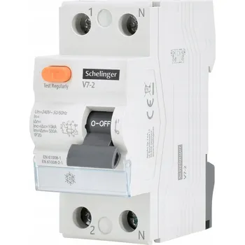 Proudový chránič SCHELINGER A03-V7-2-40-030 PROUDOVÝ CHRÁNIČ AC 2P 40A 30mA